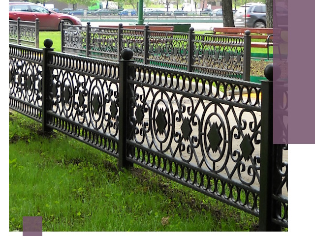 Секционные газонные ограждения под ключ в Снежинске