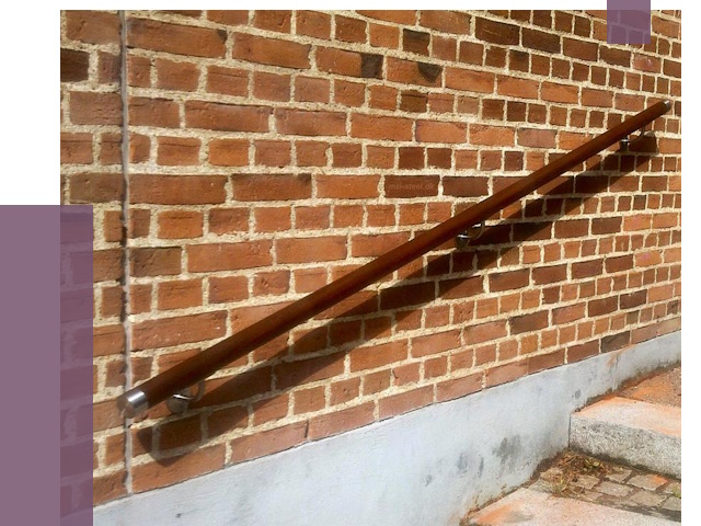 Изготовление пристенных поручней в Снежинске от 4521 руб. — ПРОЛЁТ-Снж