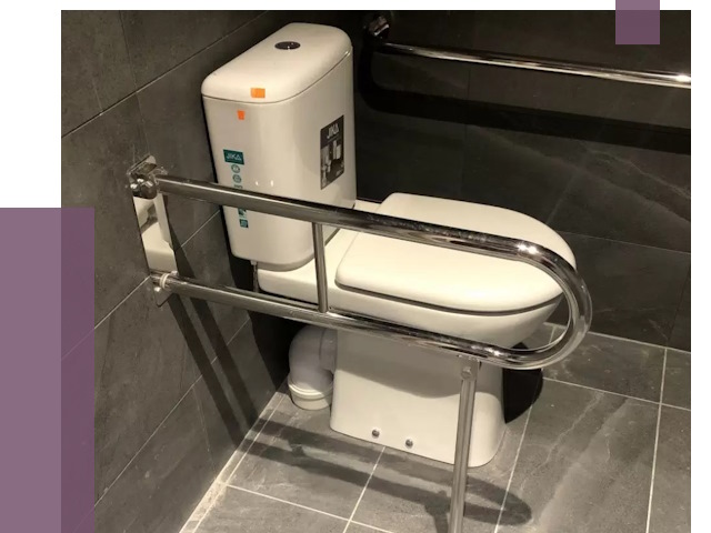 Поручни для санузлов в Снежинске от 4365 руб.  | ПРОЛЁТ-Снж